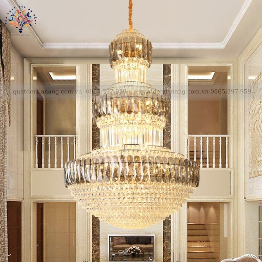 Đèn Chùm Pha Lê 3 Tầng 9226