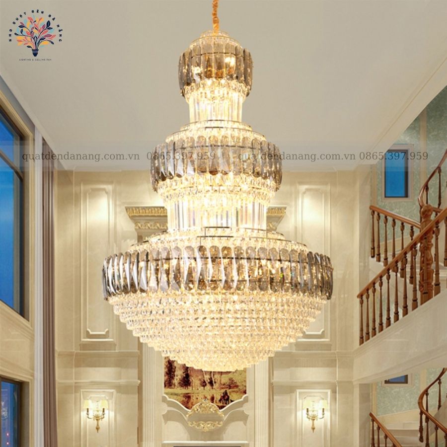 Đèn Chùm Pha Lê 3 Tầng 9226