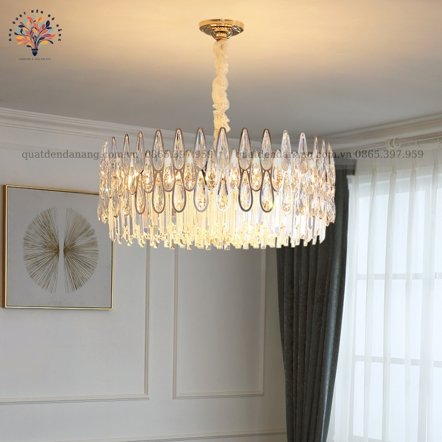 Đèn Chùm Pha Lê Giọt Nước 958