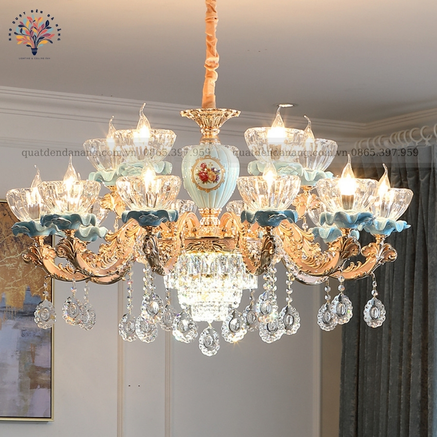 Đèn Chùm Tân Cổ Điển 3803/15