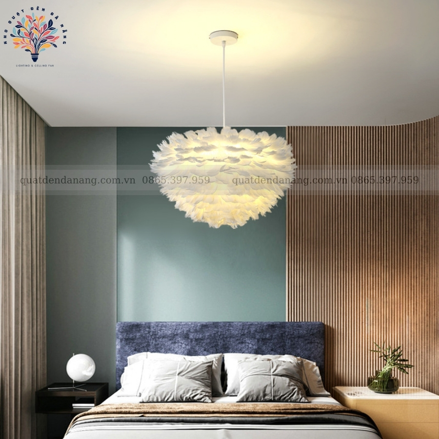 Đèn Thả Lông Vũ 786