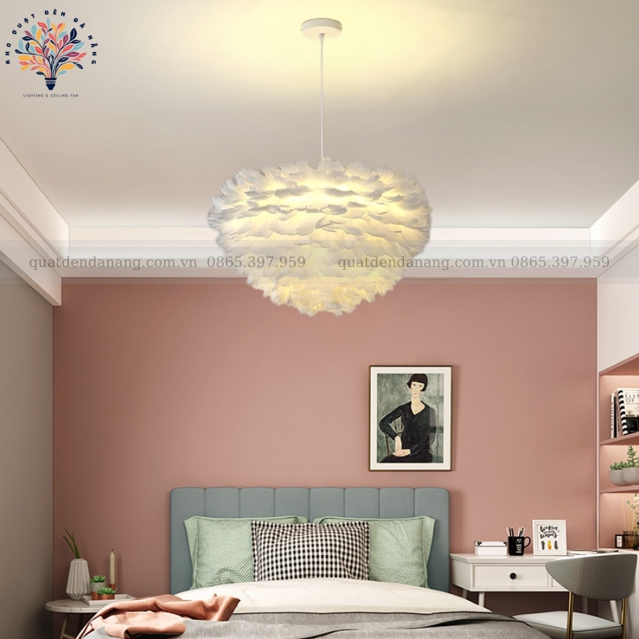 Đèn Thả Lông Vũ 786