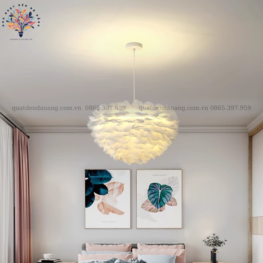 Đèn Thả Lông Vũ 786
