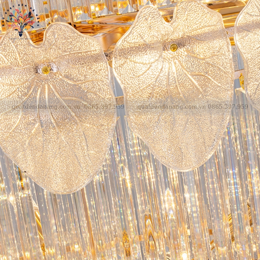 Đèn Chùm Thông Tầng Royal Crystal
