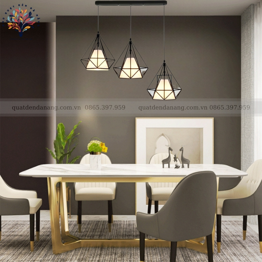 Đèn Thả Decor Kim Cương