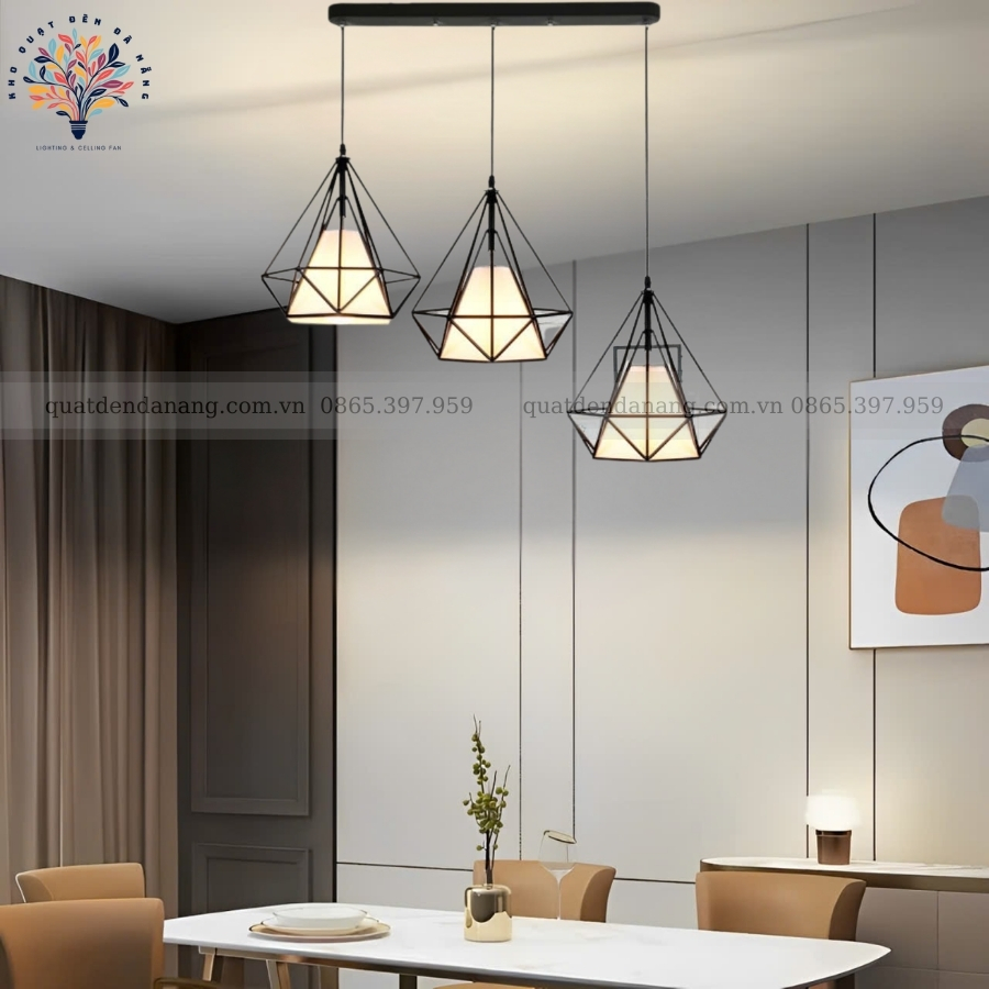 Đèn Thả Decor Kim Cương