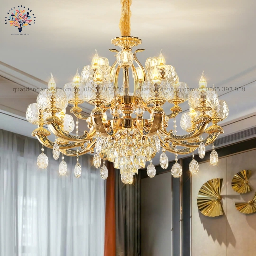 Đèn Chùm Tân Cổ Điển 190