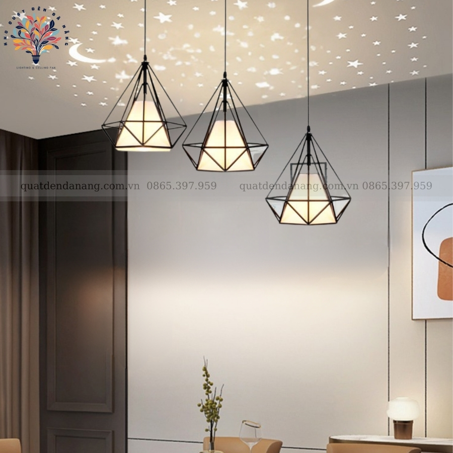 Đèn Thả Decor Kim Cương