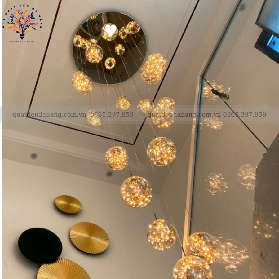 Đèn Chùm Thông Tầng Thiên Hà