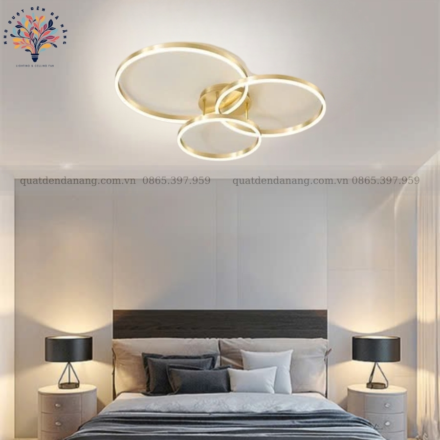 Đèn Ốp Trần 3 Vòng LED