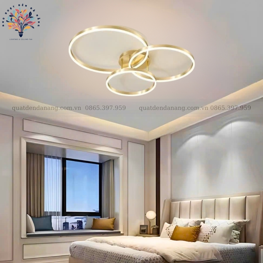 Đèn Ốp Trần 3 Vòng LED