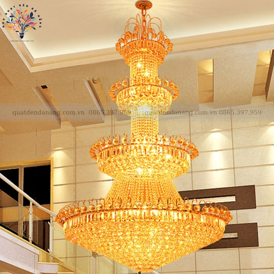 Đèn Thả Thông Tầng Châu Âu 455