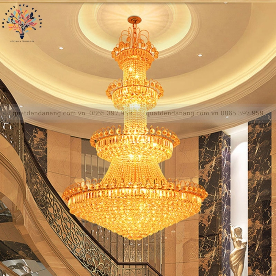 Đèn Thả Thông Tầng Châu Âu 455