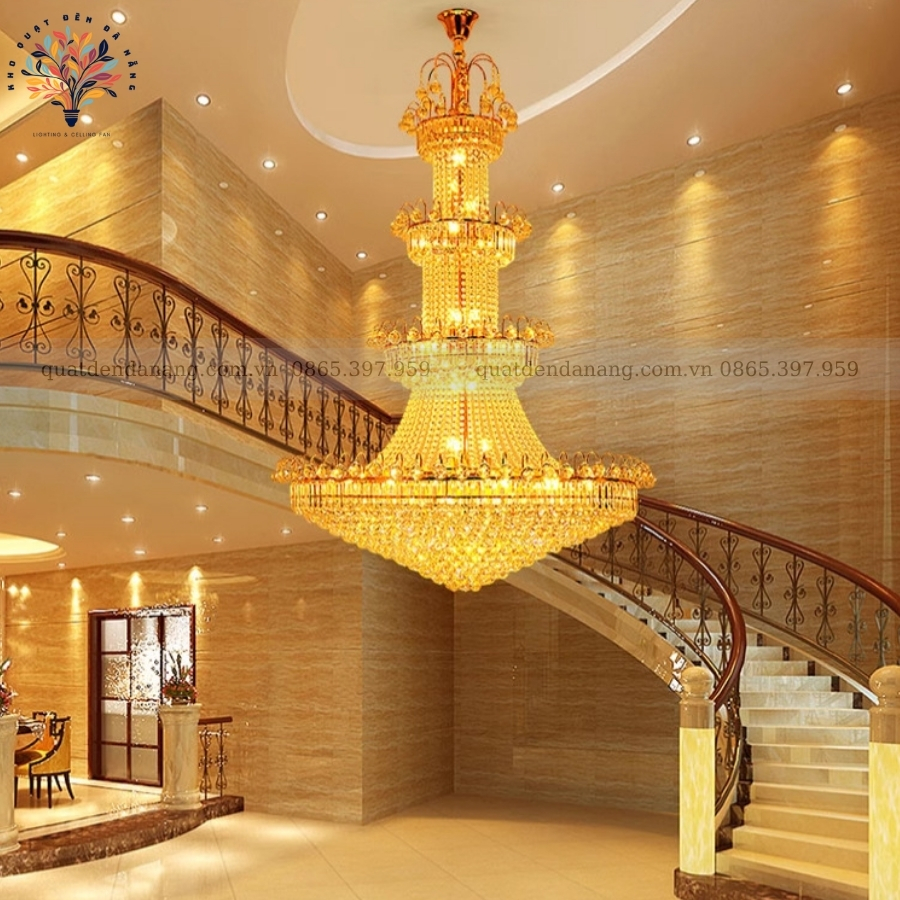 Đèn Thả Thông Tầng Châu Âu 455