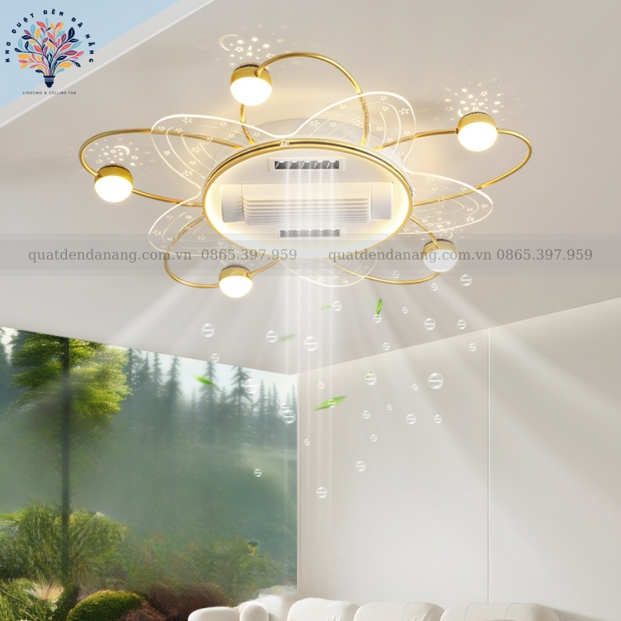 Quạt Ốp Trần Không Cánh 355