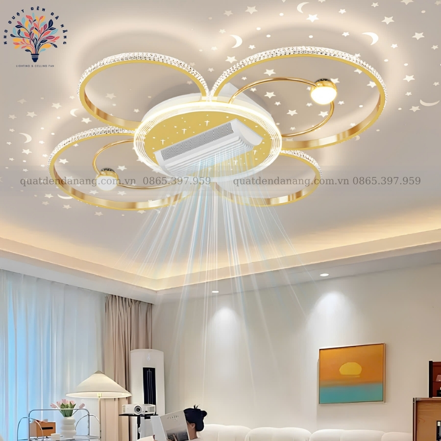 Quạt Ốp Trần Không Cánh 588