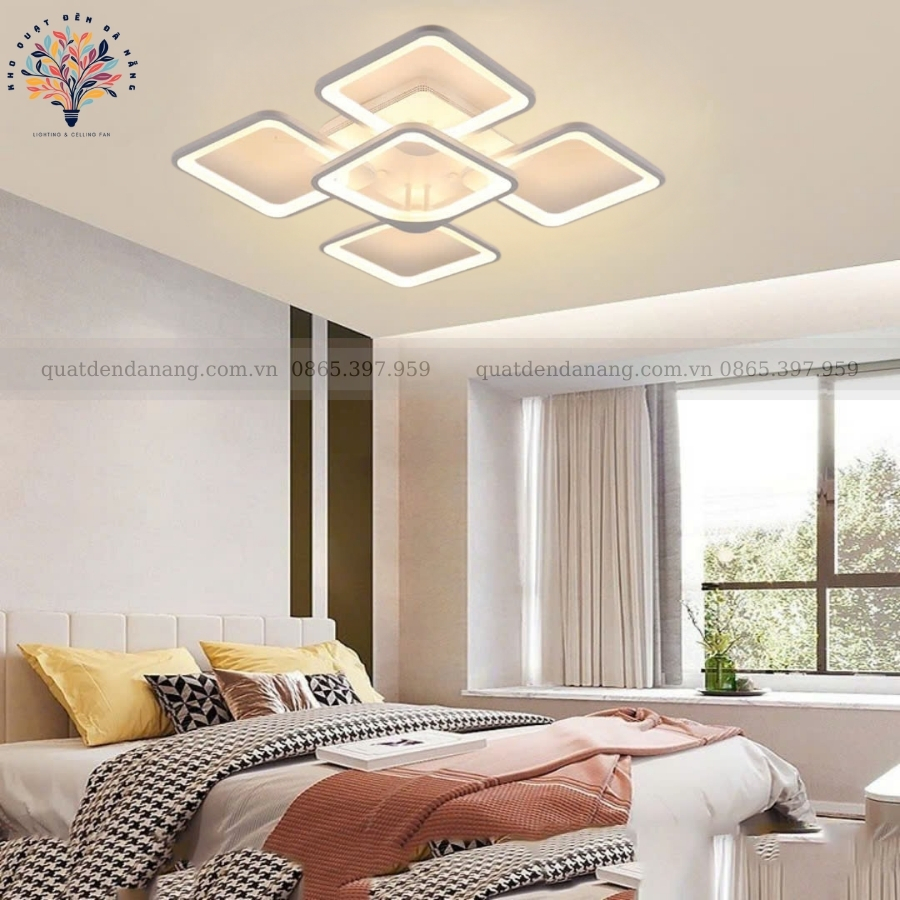 Đèn Ốp Trần Cánh Vuông