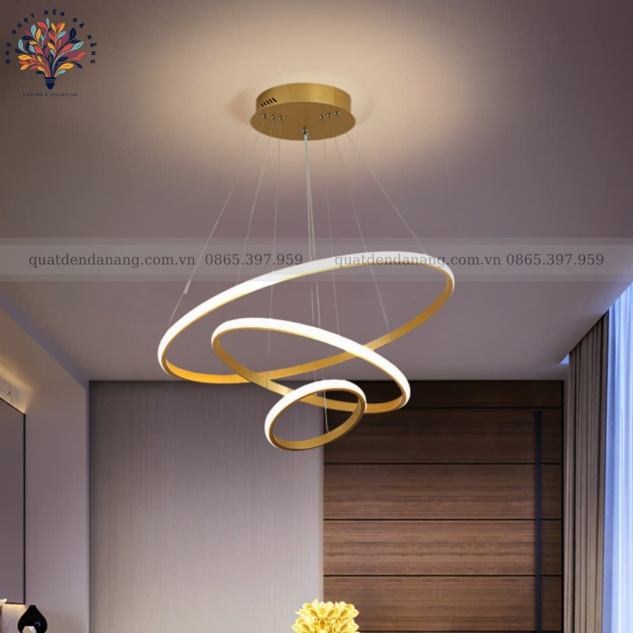 Đèn Thả 3 Vòng LED 906