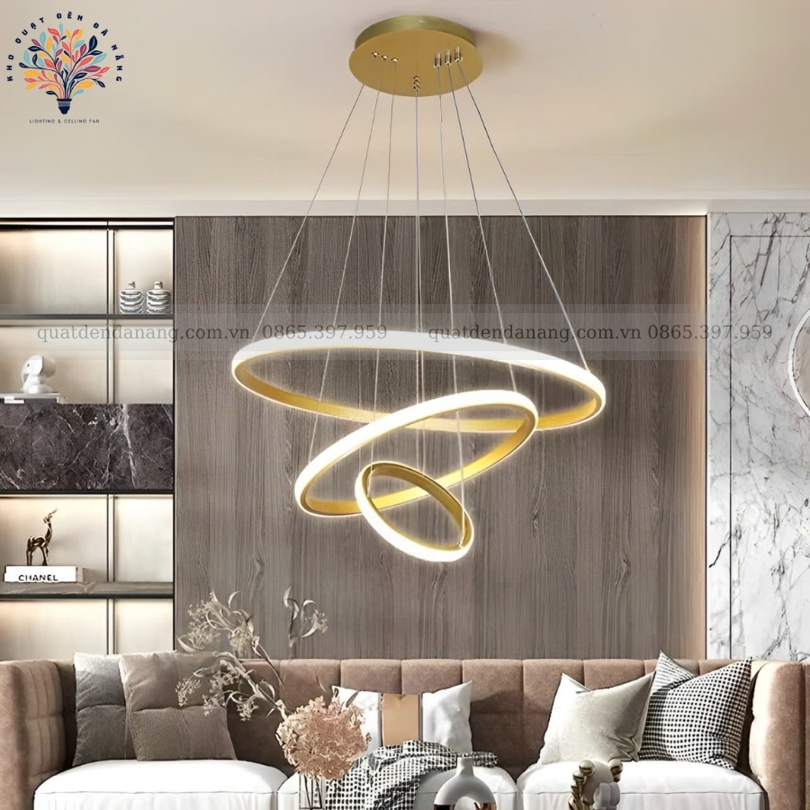 Đèn Thả 3 Vòng LED 906
