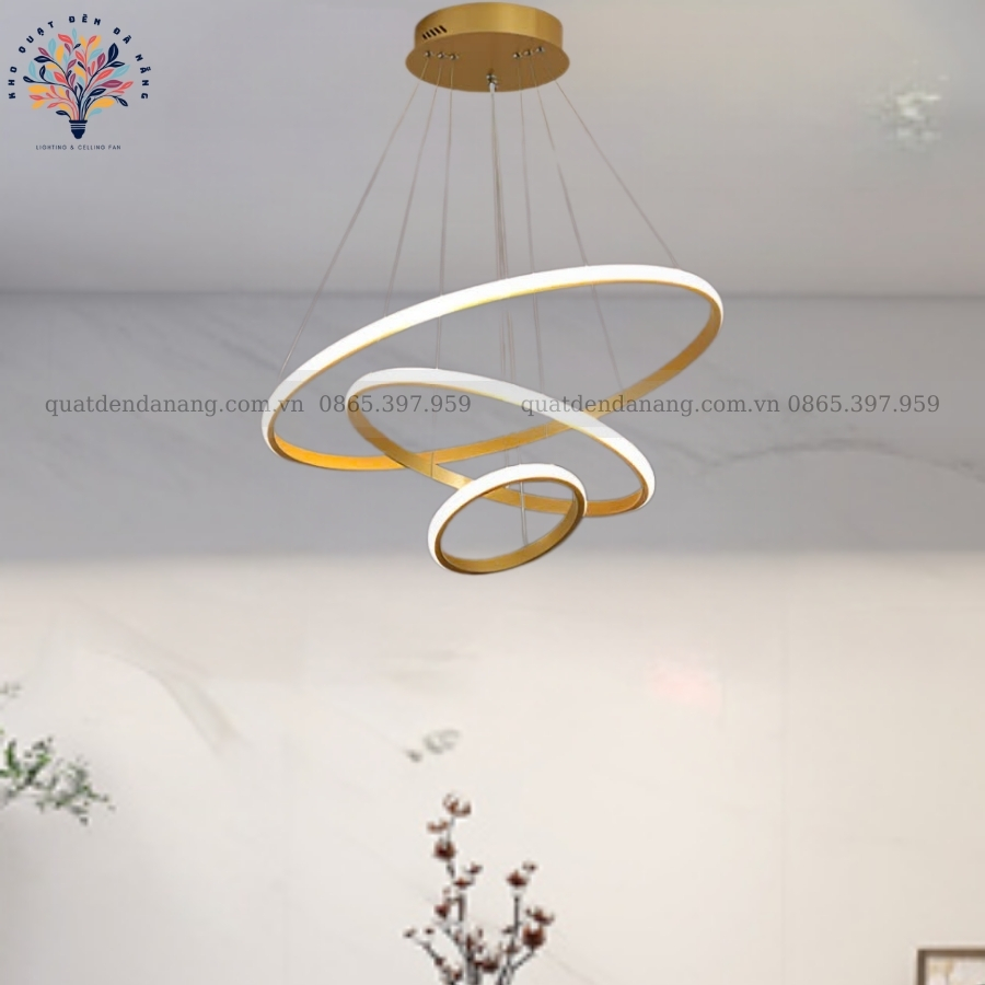 Đèn Thả 3 Vòng LED 906
