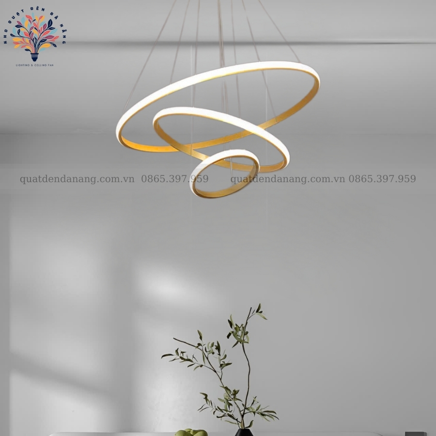 Đèn Thả 3 Vòng LED 906