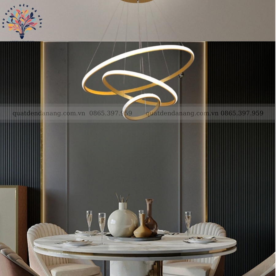 Đèn Thả 3 Vòng LED 906
