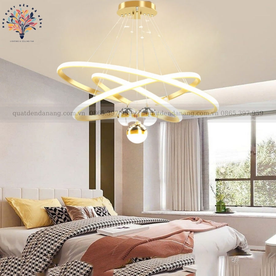 Đèn Thả 3 Vòng LED 817