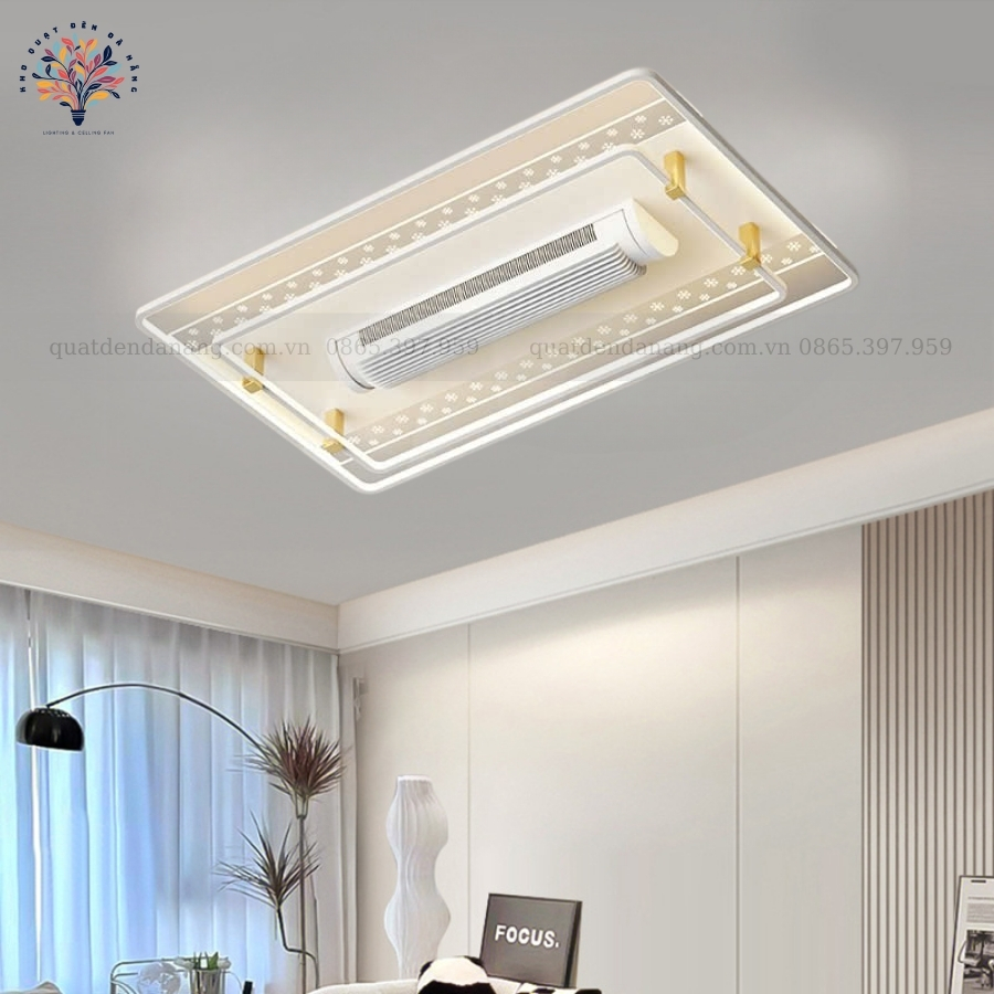Quạt Ốp Trần Không Cánh Chữ Nhật 469