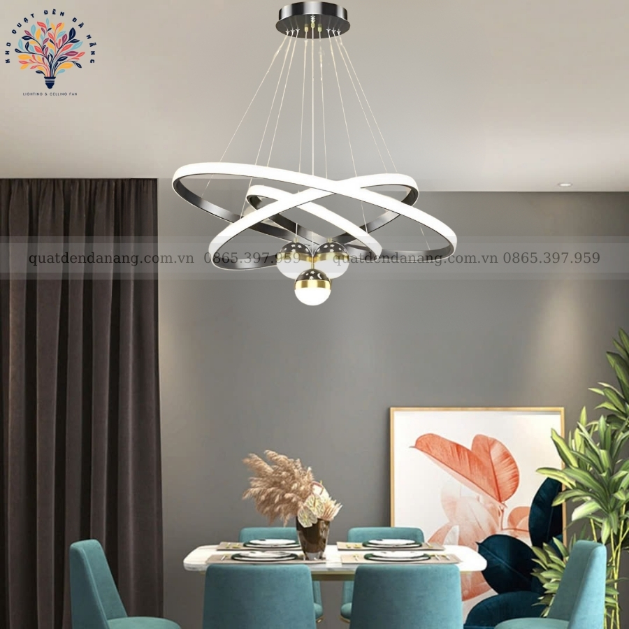 Đèn Thả 3 Vòng LED 817