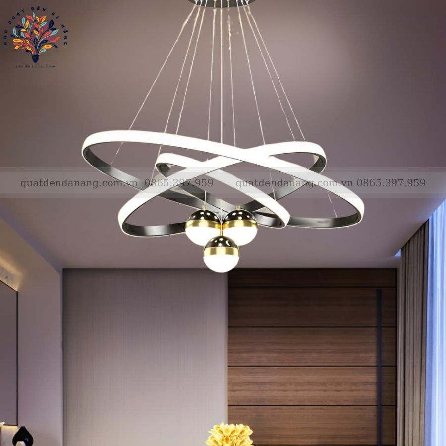 Đèn Thả 3 Vòng LED 817