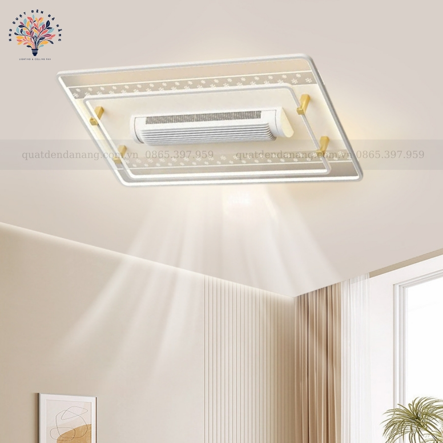 Quạt Ốp Trần Không Cánh Chữ Nhật 469