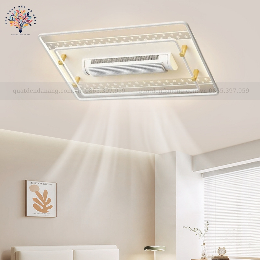 Quạt Ốp Trần Không Cánh Chữ Nhật 469