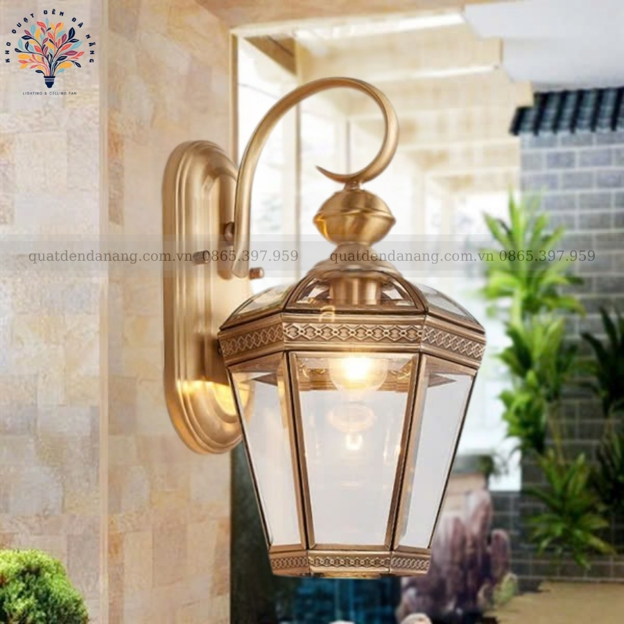 Đèn Tường Đồng B0647
