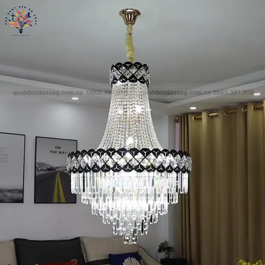 Đèn Chùm Pha Lê 010