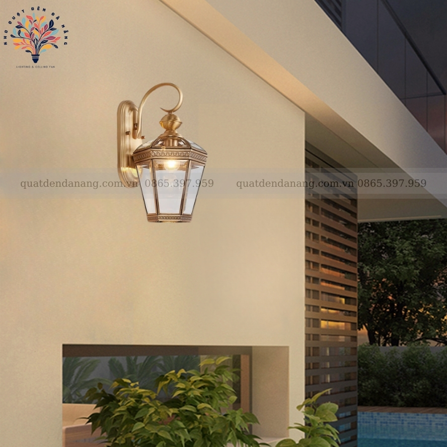 Đèn Tường Đồng B0647