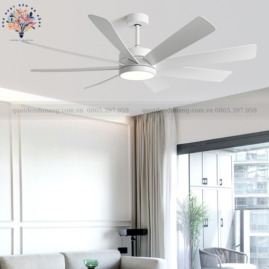 Quạt Trần Đèn Cánh Nhựa 885