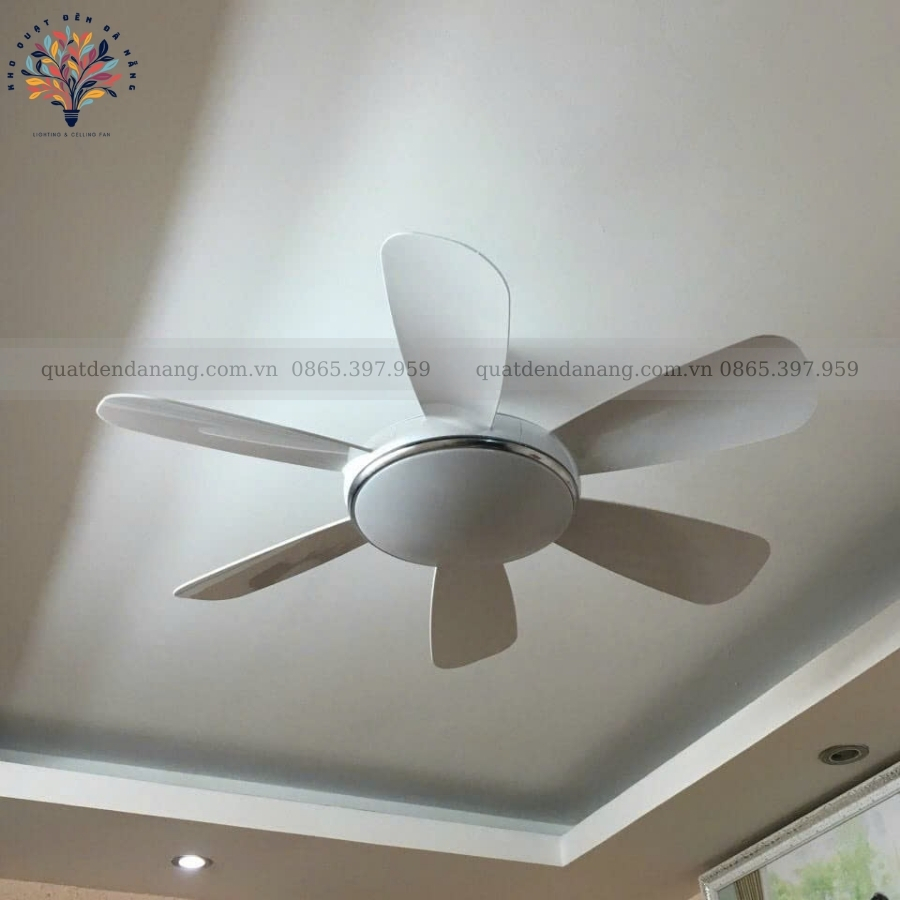 Quạt Trần Đèn 6 Cánh 360