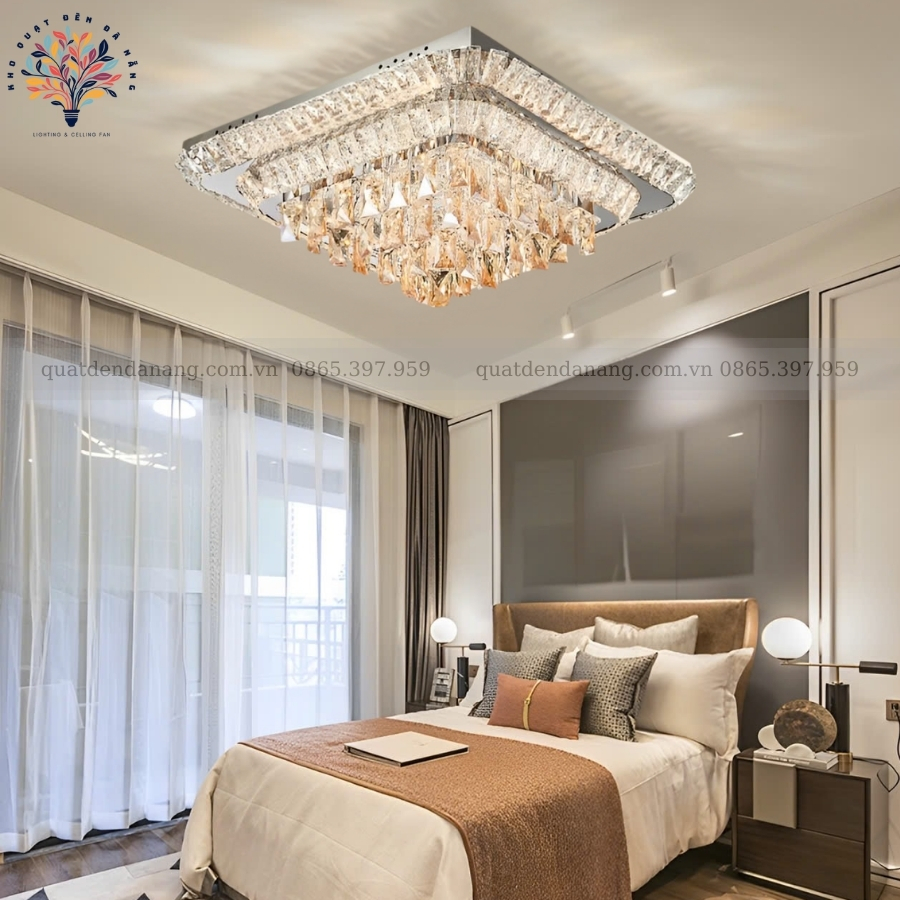 Đèn Ốp Trần Pha Lê 778