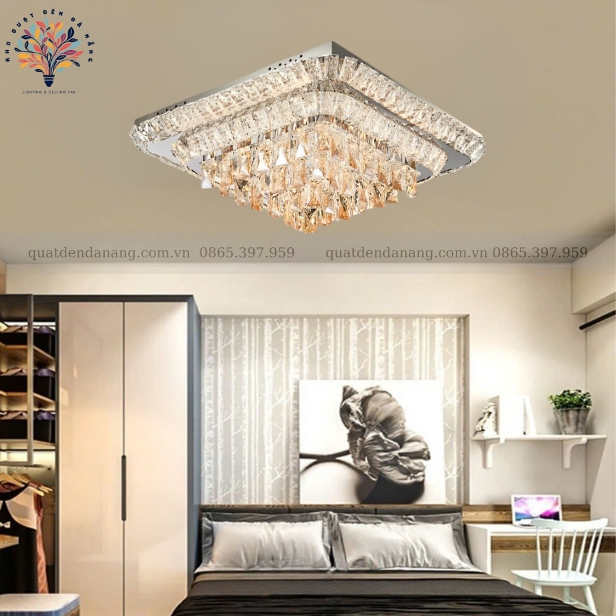 Đèn Ốp Trần Pha Lê 778
