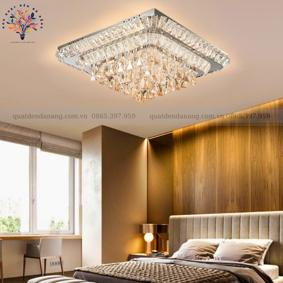 Đèn Ốp Trần Pha Lê 778