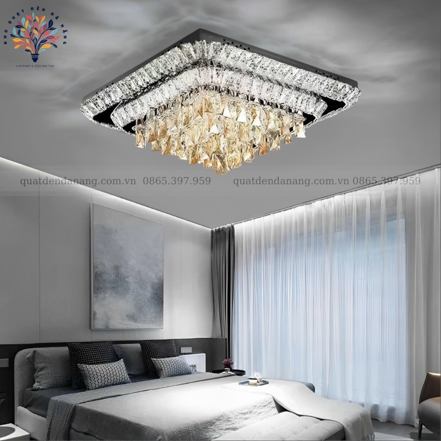 Đèn Ốp Trần Pha Lê 778