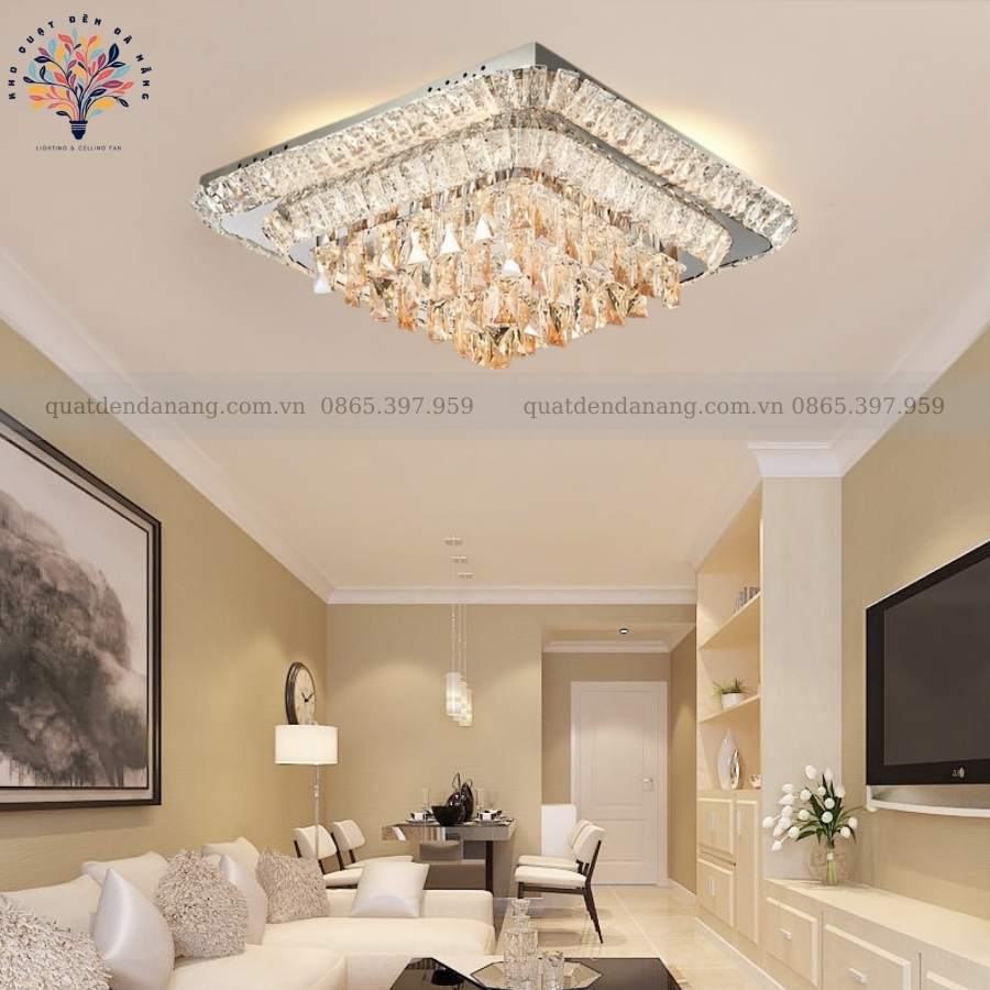 Đèn Ốp Trần Pha Lê 778