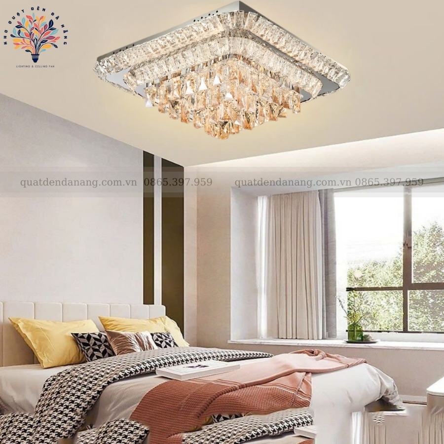 Đèn Ốp Trần Pha Lê 778