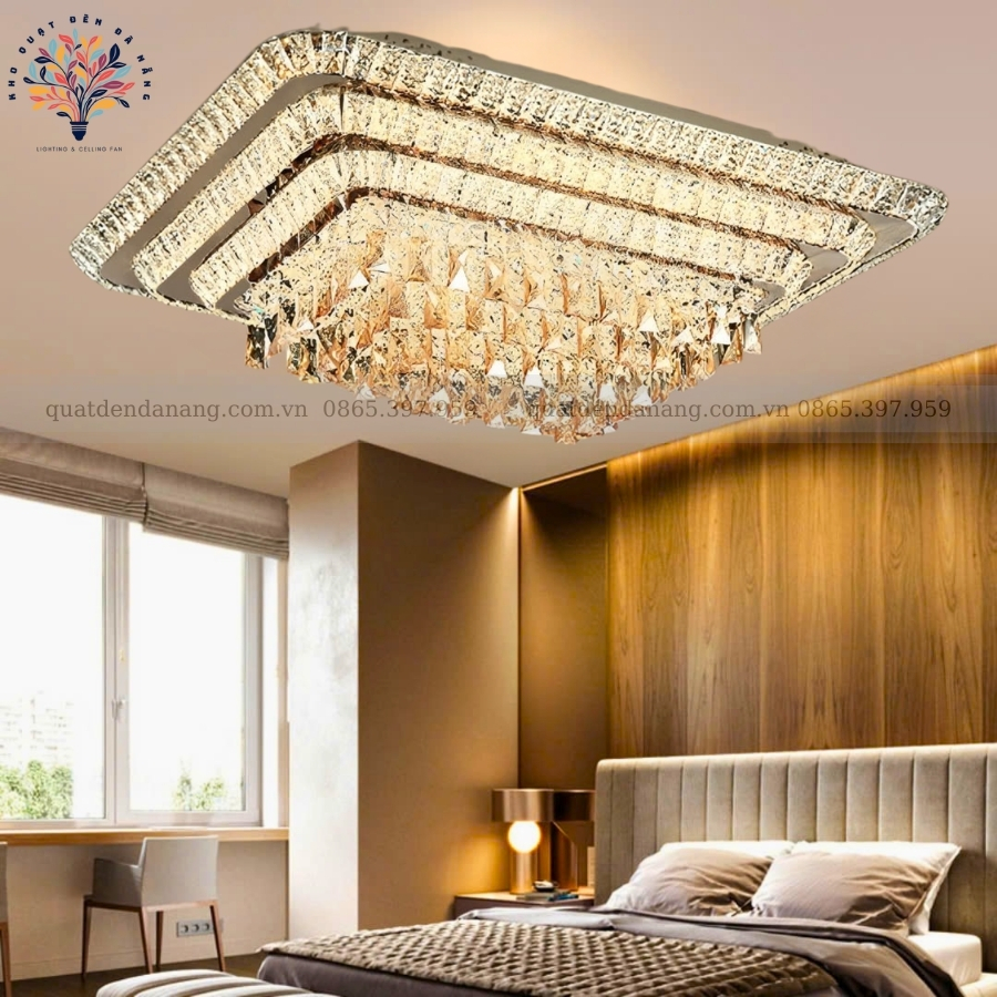 Đèn Ốp Trần Pha Lê 767