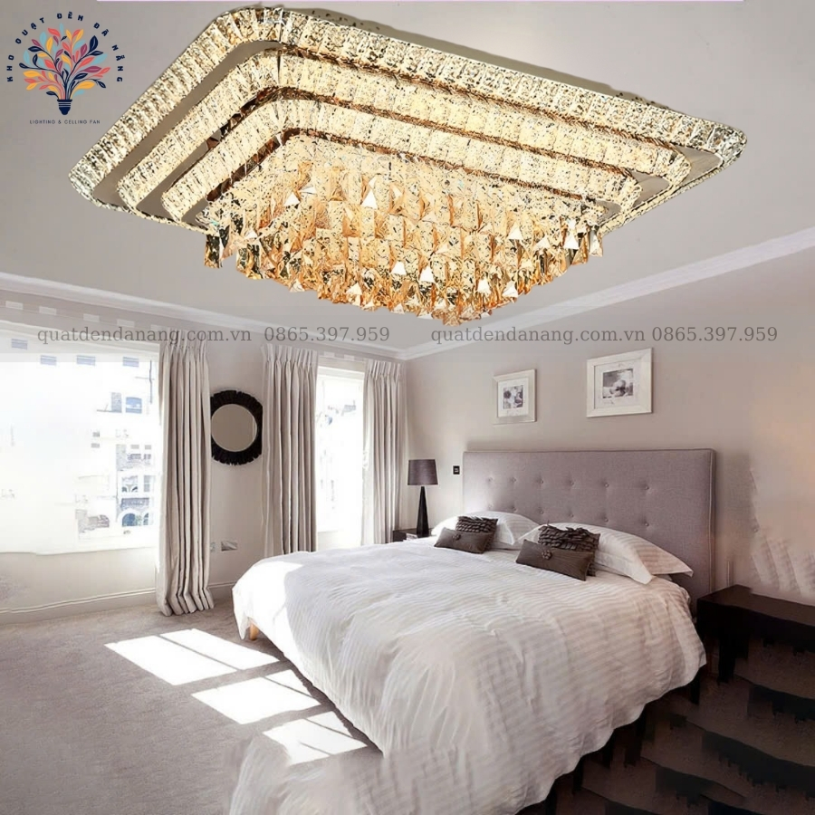 Đèn Ốp Trần Pha Lê 767