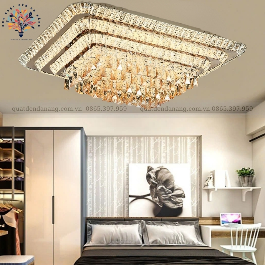 Đèn Ốp Trần Pha Lê 767