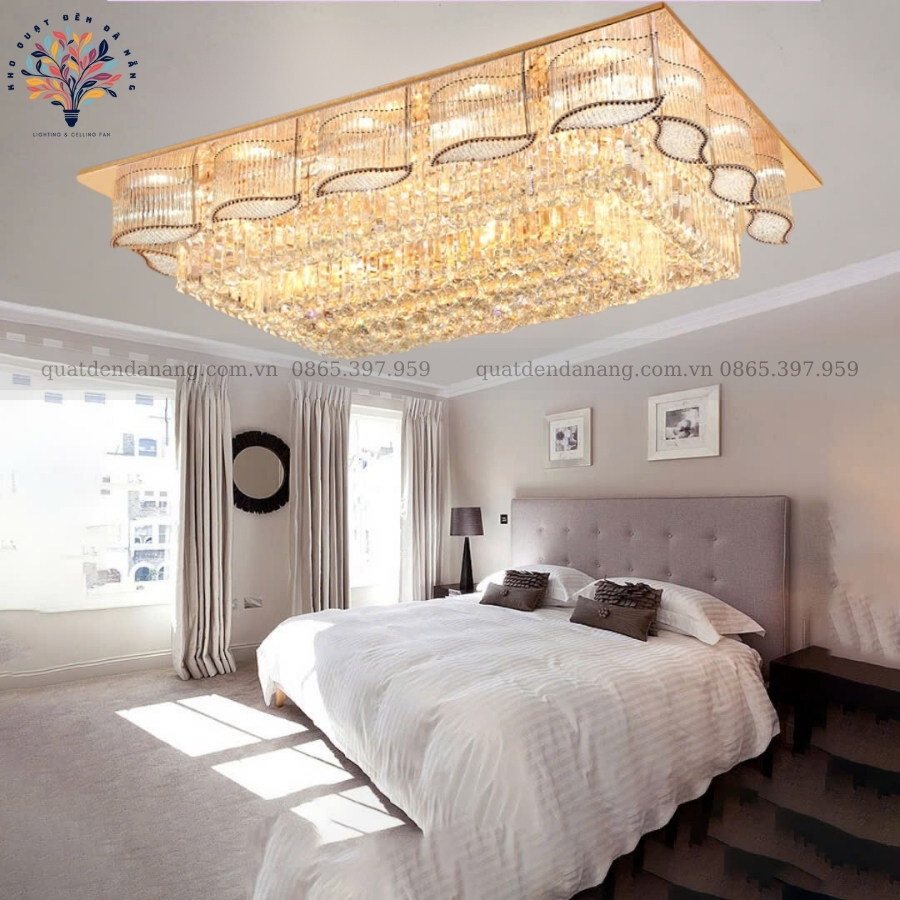 Đèn Ốp Trần Pha Lê 416
