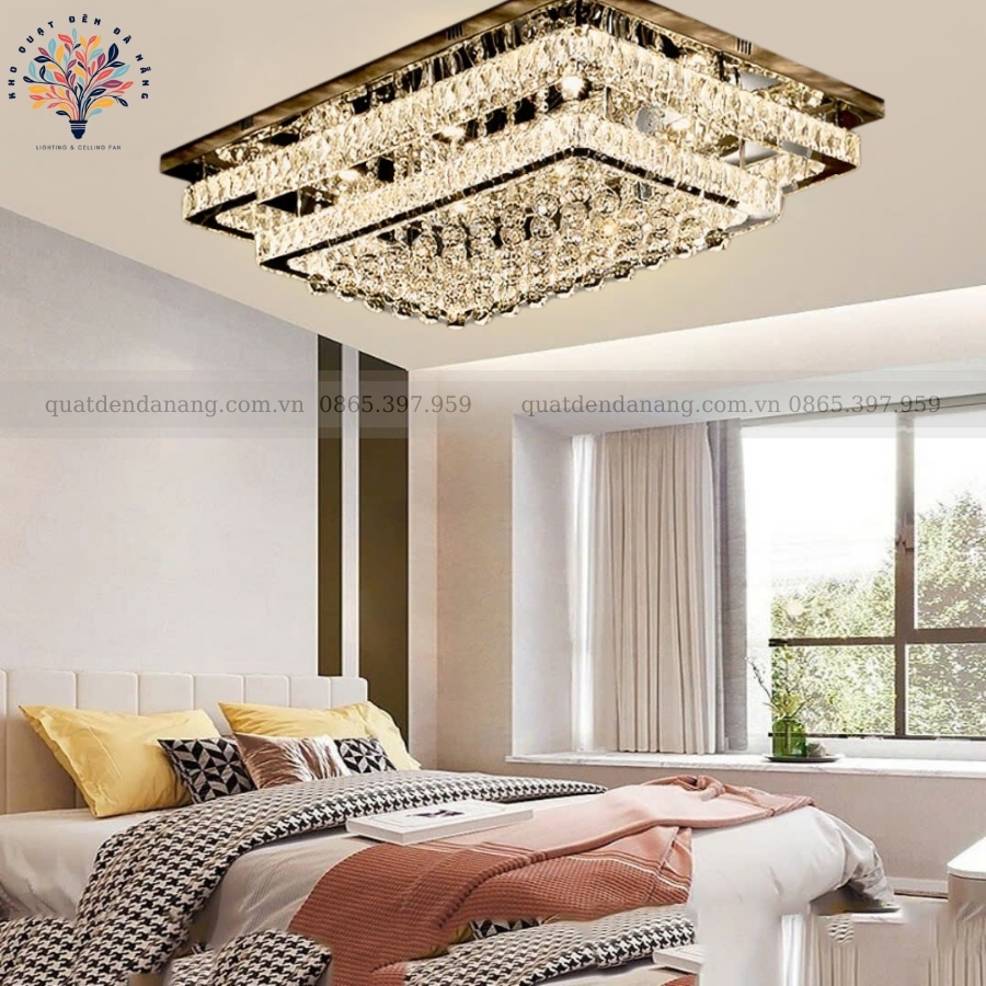 Đèn Ốp Trần Pha Lê 793