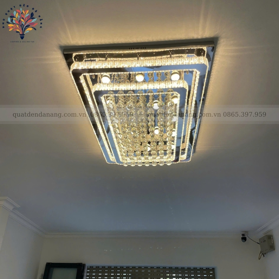 Đèn Ốp Trần Pha Lê 793
