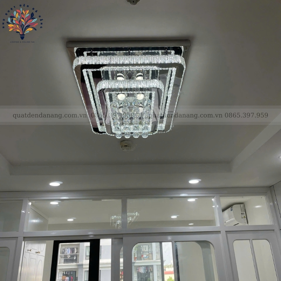 Đèn Ốp Trần Pha Lê 793